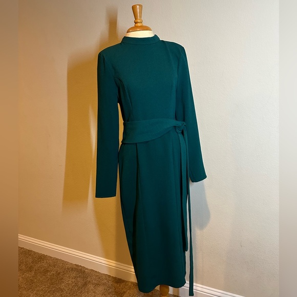 ASOS Emerald Green Dress - Picture 2 of 3